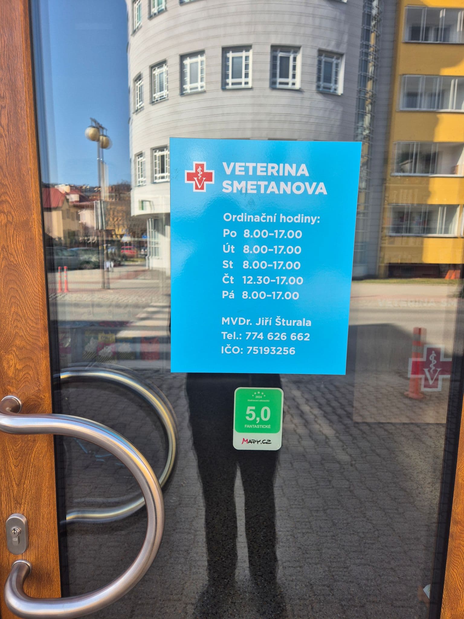 Vchod do ordinace