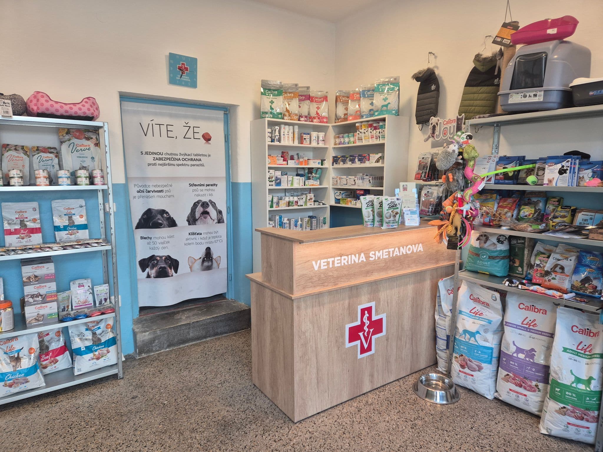 Široký sortiment a veterinární poradenství